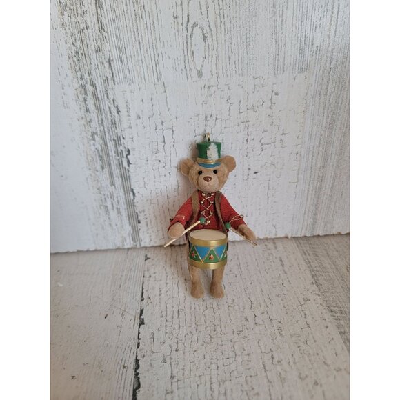 Hallmark North Pole band Teddy ornament Xmas - Picture 2 of 6